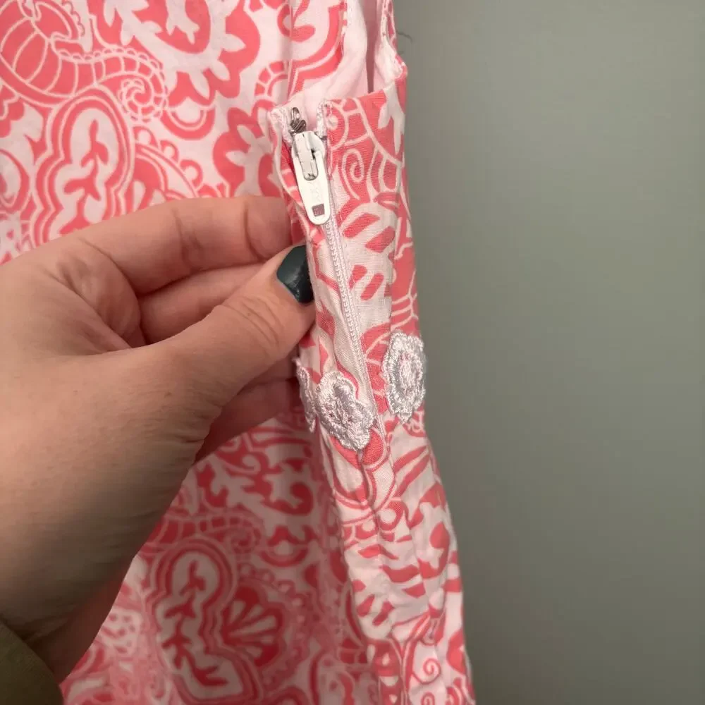 Vineyard Vines Girls Sleeveless Print Shift Dress
